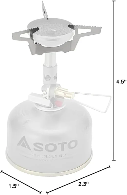 SOTO Windmaster Stove with 4Flex & TriFlex - Canister Stove for Windy — image 6