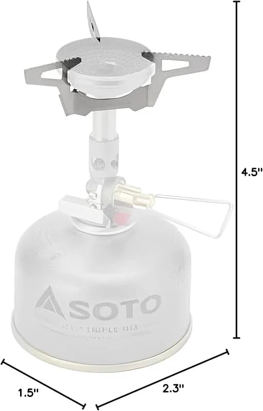 SOTO TriFlex and 4Flex WindMaster Stainless Steel Stove Stand — image 2