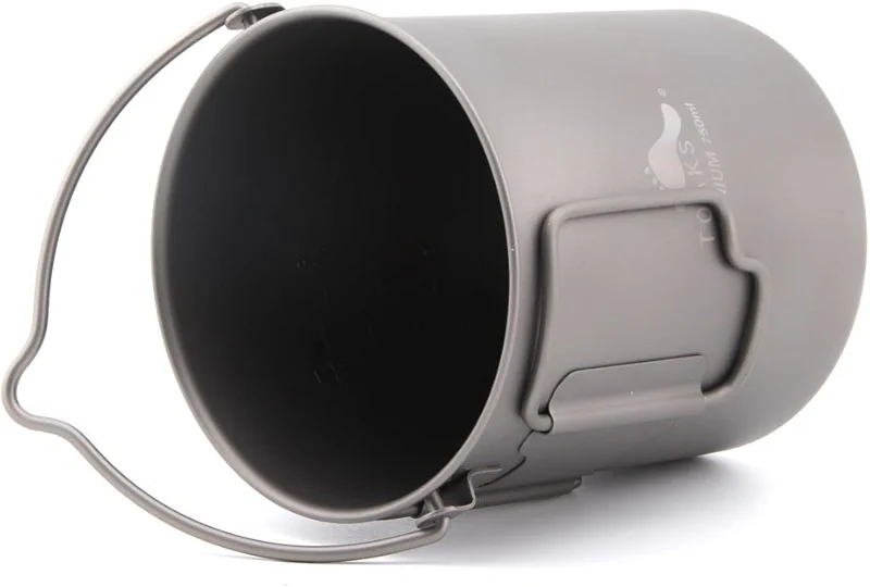 TOAKS Titanium 750ml Pot with Bail Handle for Ultralight Camping — image 8