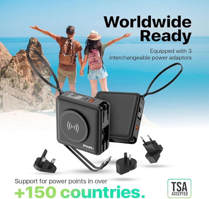 PWRMobile PWR Travel PRO 5-in-1 Power Bank with Case Included– 10 — image 3