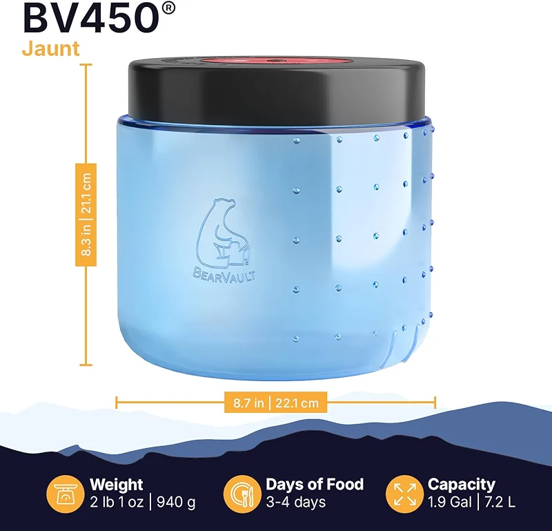BearVault Bear Canister for Backpacking. 4 Sizes: BV500 — image 5
