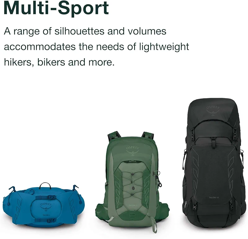 Osprey Talon 22L Men's Lightweight Hiking Backpack - Small Daypack for — image 2