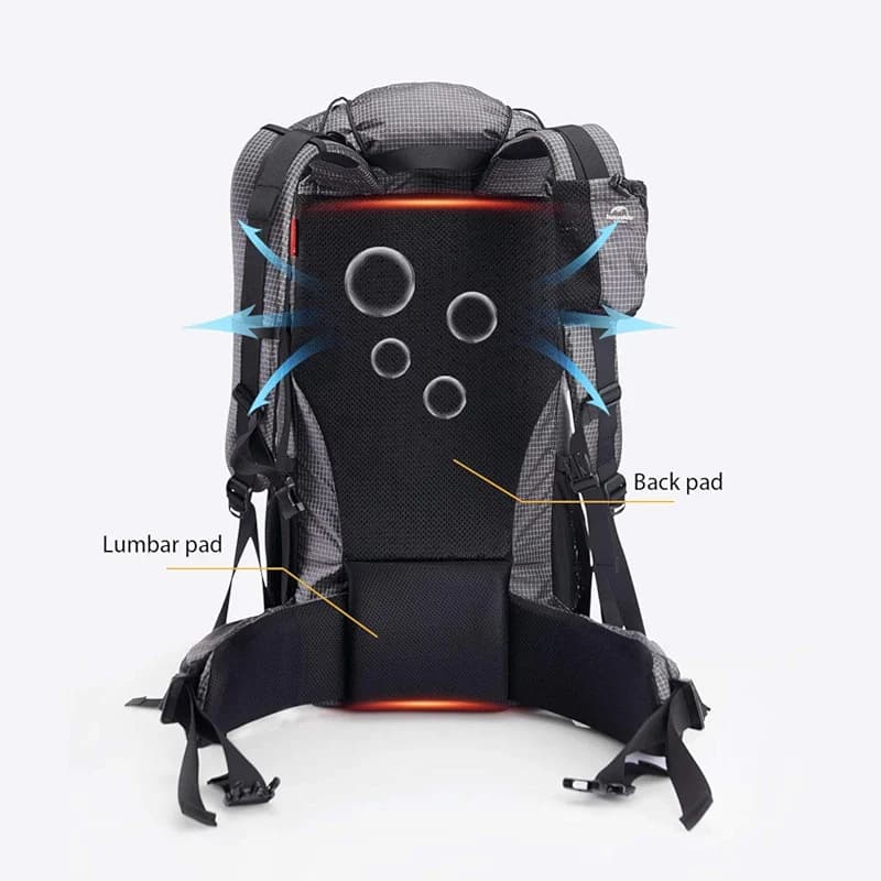 Naturehike 65L Internal Frame Hiking Backpack for Outdoor Camping Travel — image 2