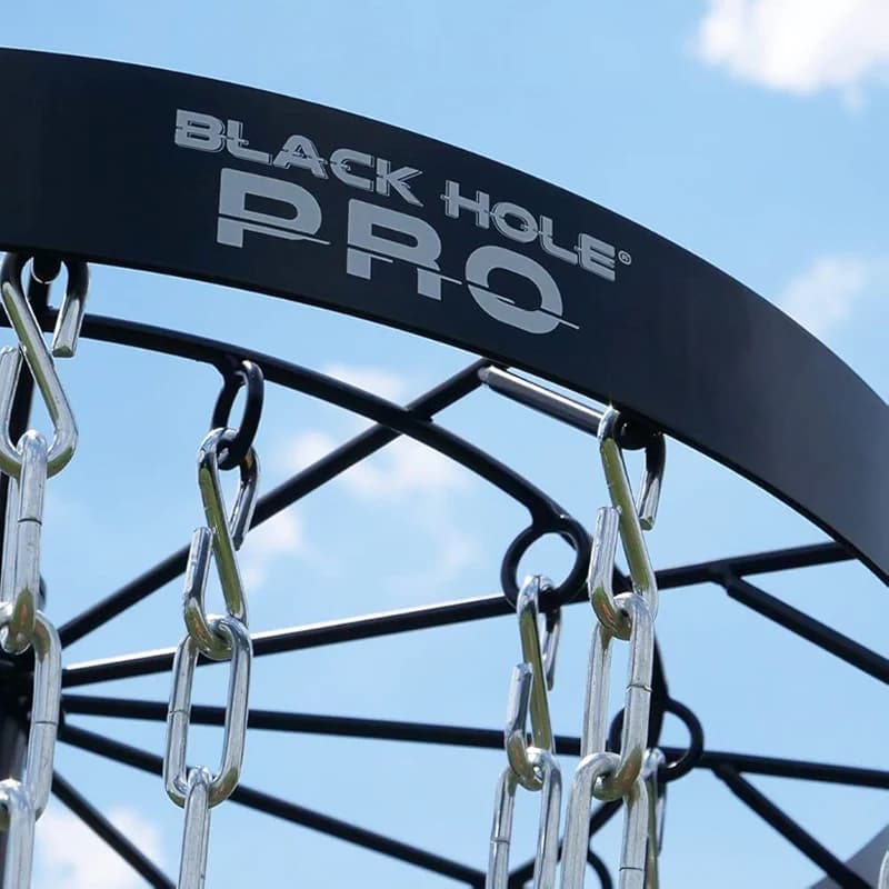 MVP Disc Sports Black Hole Pro 24-Chain Portable Disc Golf Basket Target — image 3