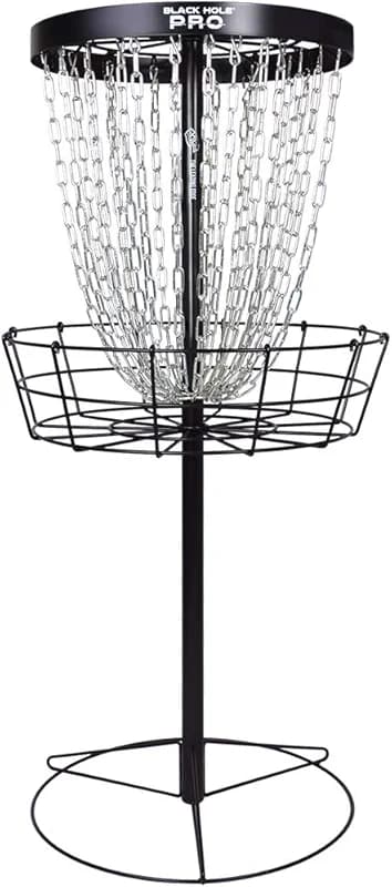 MVP Disc Sports Black Hole Pro 24-Chain Portable Disc Golf Basket Target — image 7