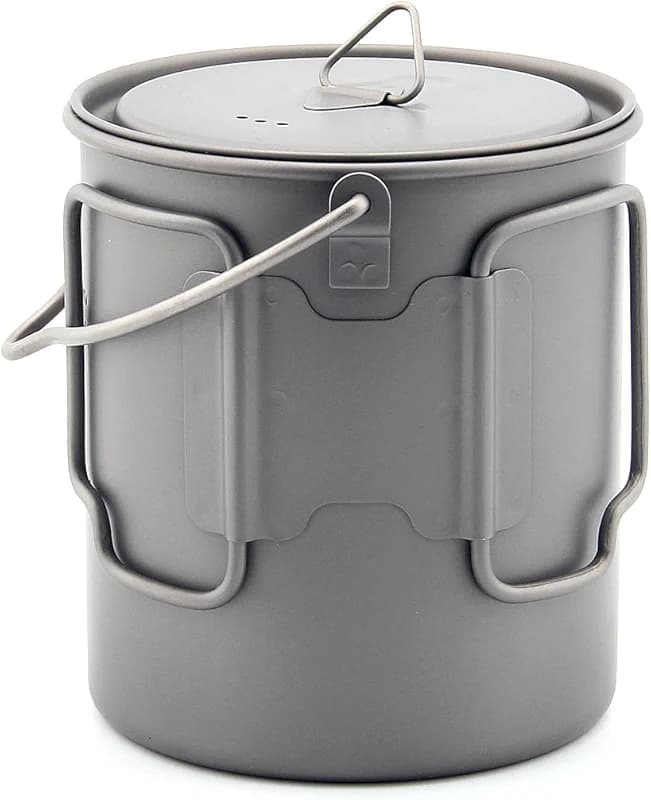 TOAKS Titanium 750ml Pot with Bail Handle for Ultralight Camping — image 5