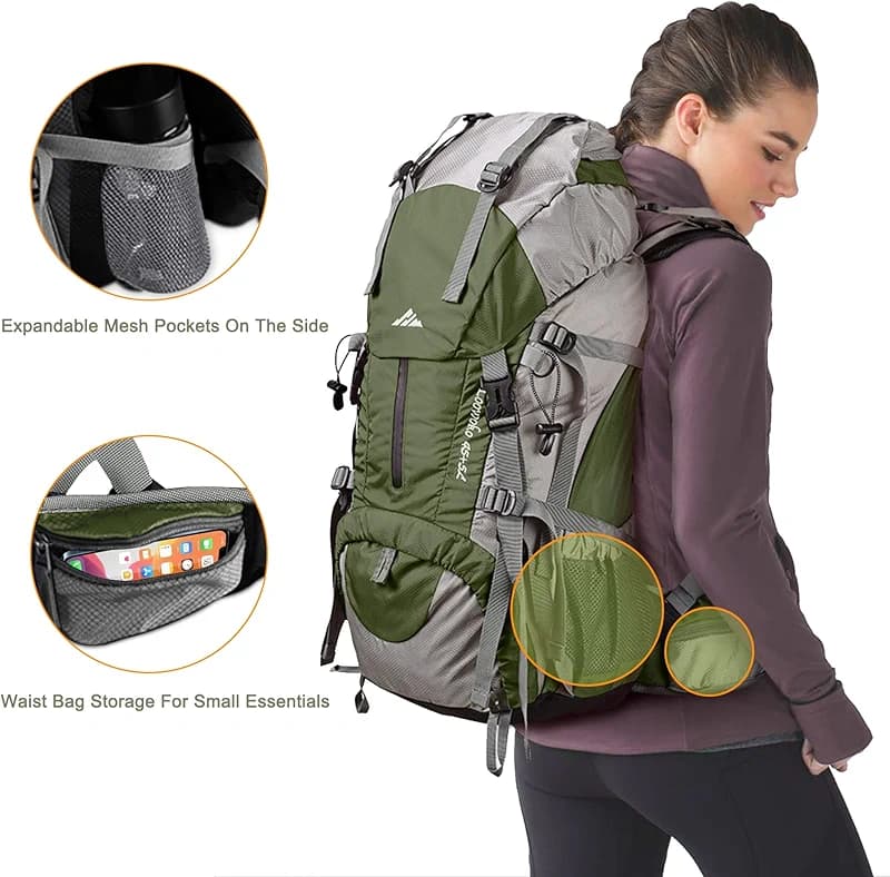 Loowoko 50L Hiking Backpack — image 3