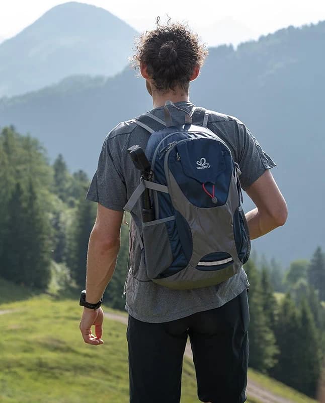 WATERFLY Lightweight Packable Hiking Backpack: 30L Foldable Travel Daypack — image 8