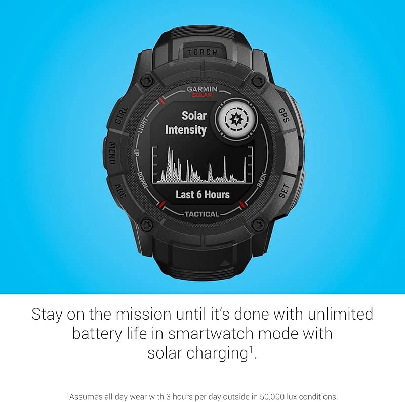 Garmin Instinct 2X Solar - Tactical Edition