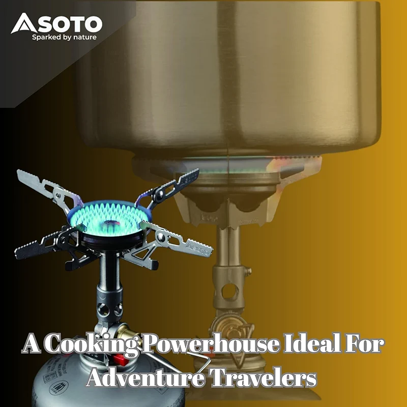 SOTO WindMaster Canister Stove with 4Flex for Windy Weather - Lightweight — image 4