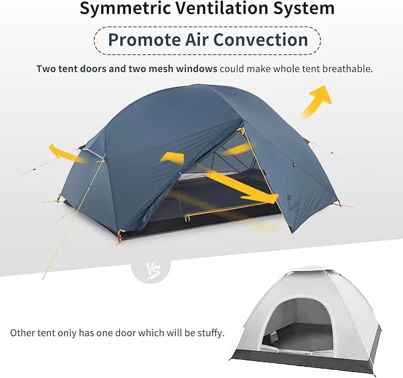 Naturehike Mongar 2 Person Backpacking Tent — image 2