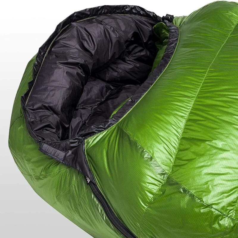 Western Mountaineering 10 Degree Versalite Sleeping Bag Moss Green 5FT 6IN — image 4