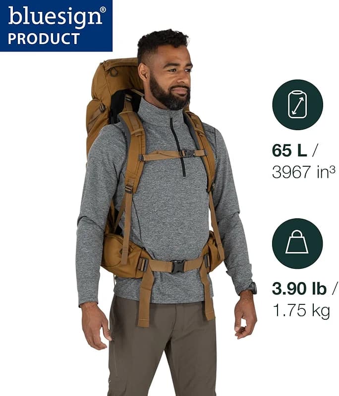 Osprey Rook 65L Men's Backpacking Backpack — image 2