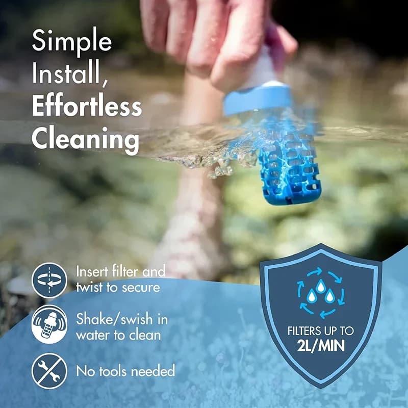 EZ-Clean Membrane Filter Cartridge for Katadyn Be Free Water Filters For — image 4