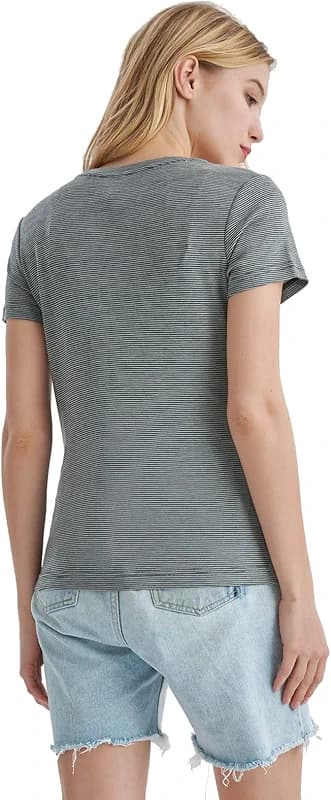 Merino Protect 100% Merino Wool T Shirts Women Crew Neck Tops Short Sleeve — image 8