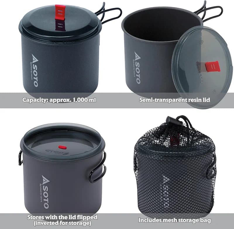 SOTO Amicus Stove with or without Igniter Camping Stove - Superior Under — image 3