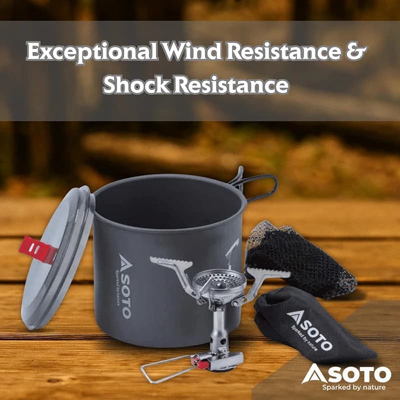 SOTO Amicus Stove with or without Igniter Camping Stove - Superior Under — image 6