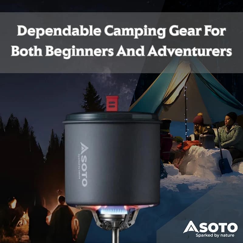 SOTO Amicus Stove with or without Igniter Camping Stove - Superior Under — image 8