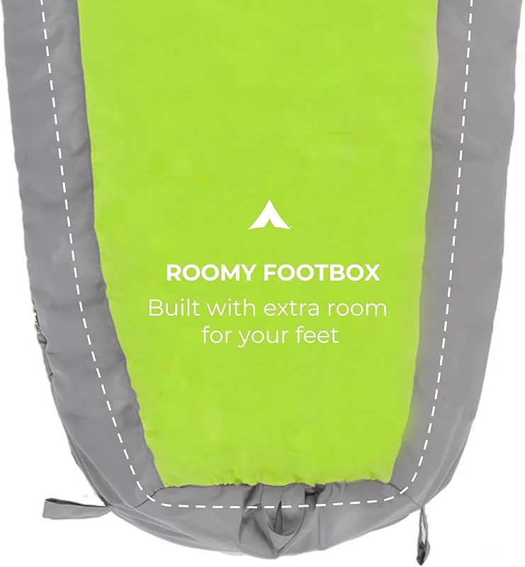 Teton 20F and 5F Degree Sleeping Bag; Lightweight — image 3