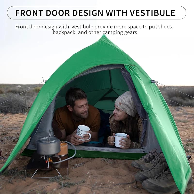 Naturehike Cloud-Up 2 Person Tent Lightweight Backpacking Tent with — image 5