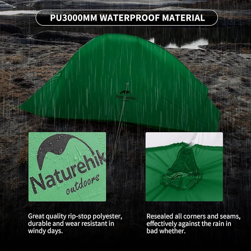 Naturehike Cloud-Up 2 Person Tent Lightweight Backpacking Tent with — image 6