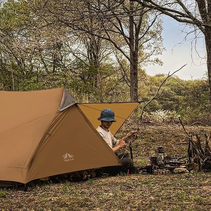 Night Cat Ultralight Tent 1 Person for Professional Backpacker Hiker 2 LBS — image 6