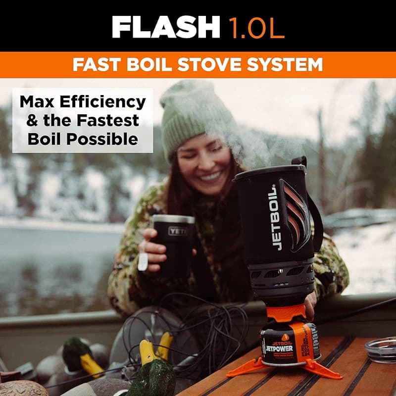 Jetboil Flash Portable Fast Boil Stove for Camping and Backpacking with — image 6
