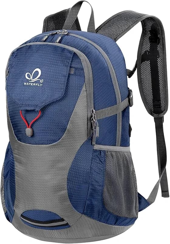 WATERFLY Lightweight Packable Hiking Backpack: 30L Foldable Travel Daypack — image 7