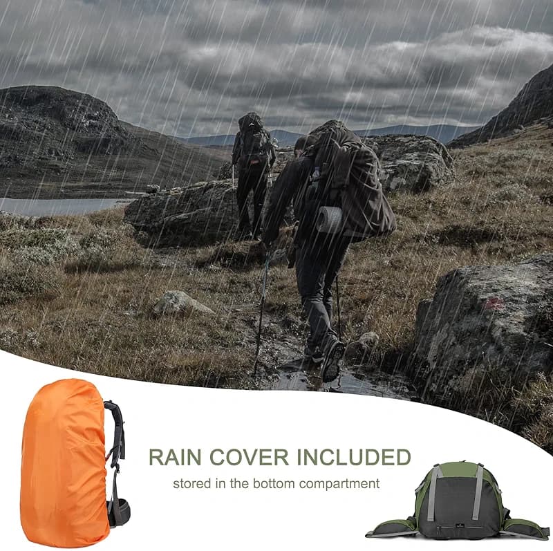 Loowoko 50L Hiking Backpack — image 6