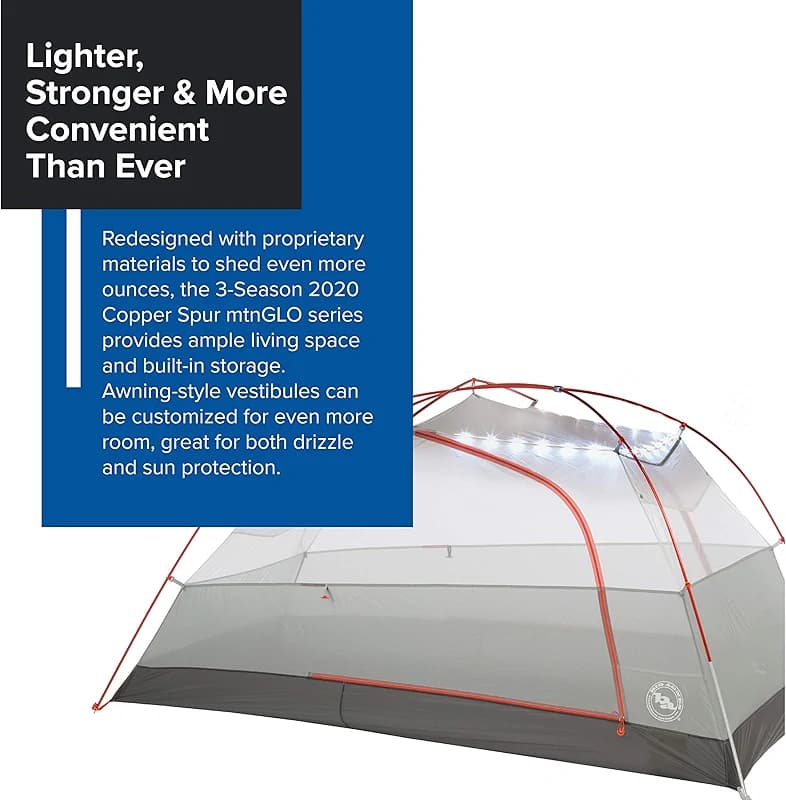 Big Agnes Copper Spur HighVolume Ultralight Backpacking and Camping Tent — image 3