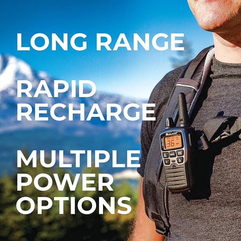 Midland T77VP5 X-TALKER Long Range Walkie-Talkie FRS Two-Way Radio for — image 7