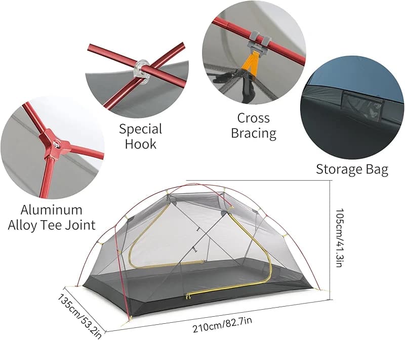 Naturehike Mongar 2 Person Backpacking Tent