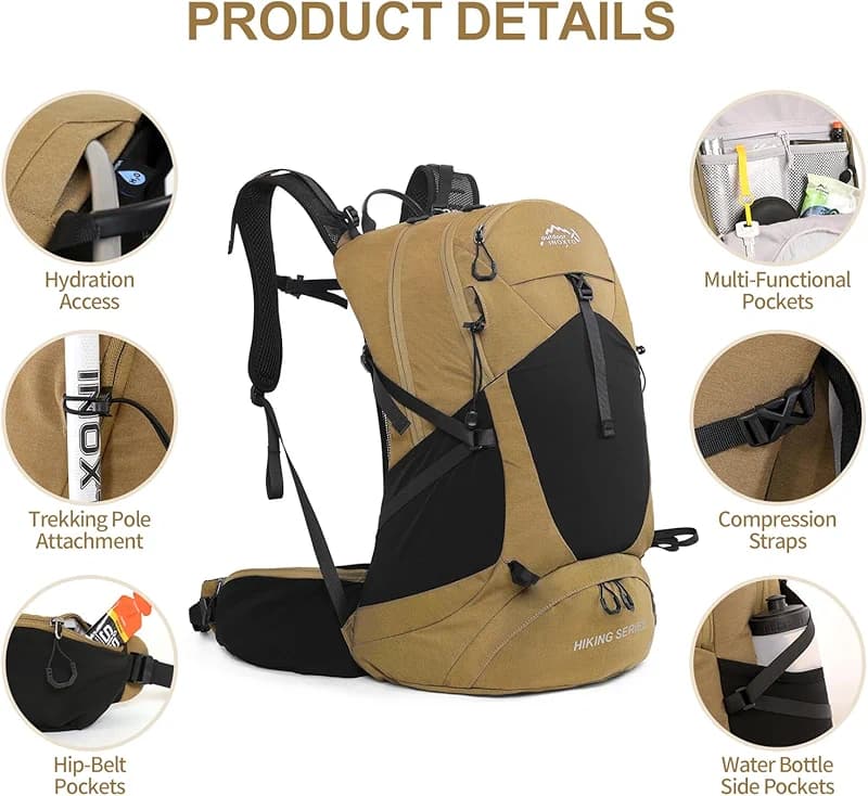 IX INOXTO Hiking Backpack