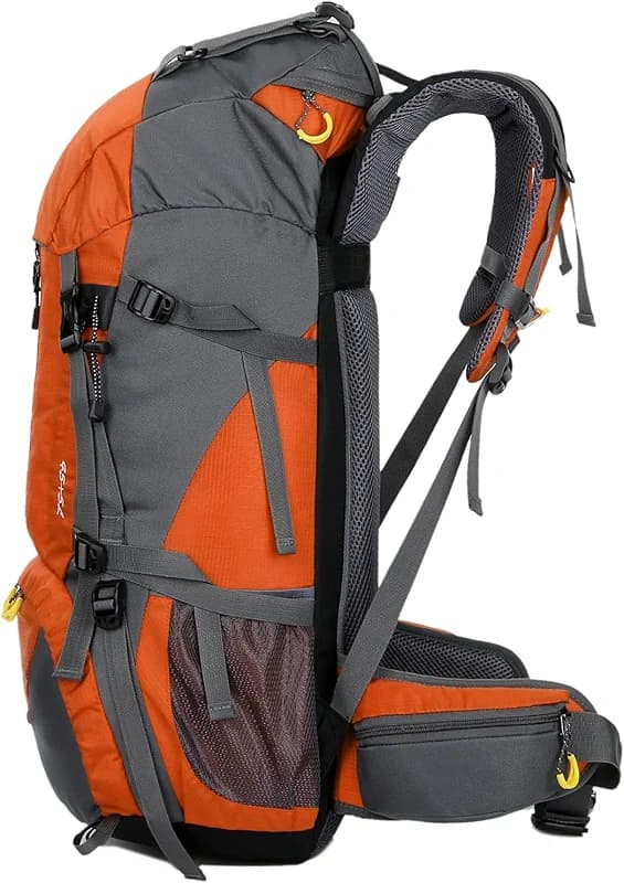 WoneNice 50L(45+5) Waterproof Hiking Backpack - Outdoor Sport Daypack with