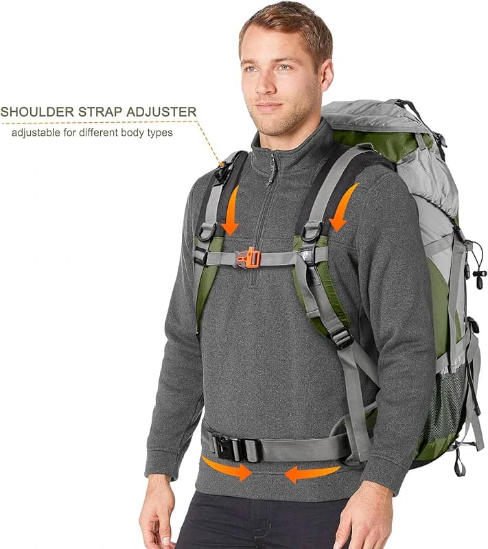 Loowoko 50L Hiking Backpack